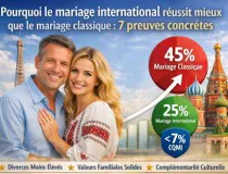 Pourquoi le mariage international réussit mieux que le mariage classique : 7 preuves concrètes Pourquoi le mariage international réussit mieux que le mariage classique : 7 preuves concrètes