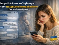 Pourquoi il écrit mais ne s'implique pas : ce que ressent une femme ukrainienne face au silence déguisé Pourquoi il écrit mais ne s'implique pas : ce que ressent une femme ukrainienne face au silence déguisé